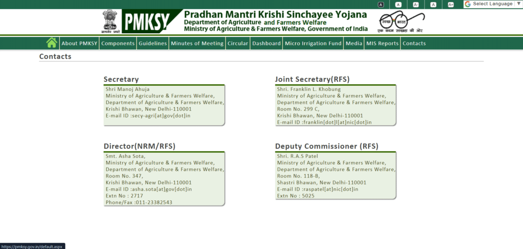 PM Krishi Sichai Yojana 2024