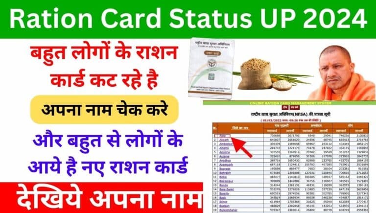 Ration Card Status UP 2024