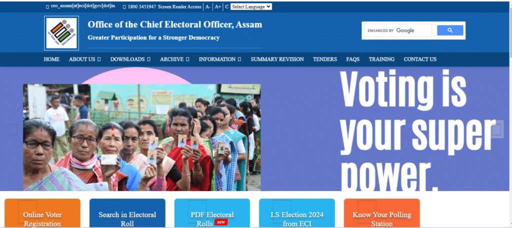 Voter List Assam