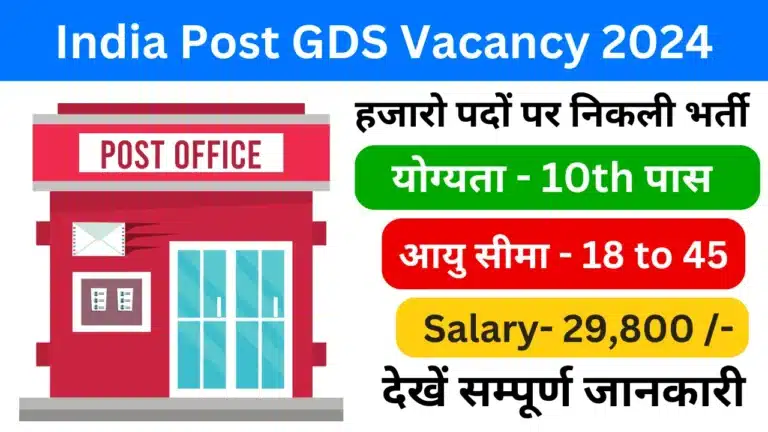 India Post GDS Vacancy