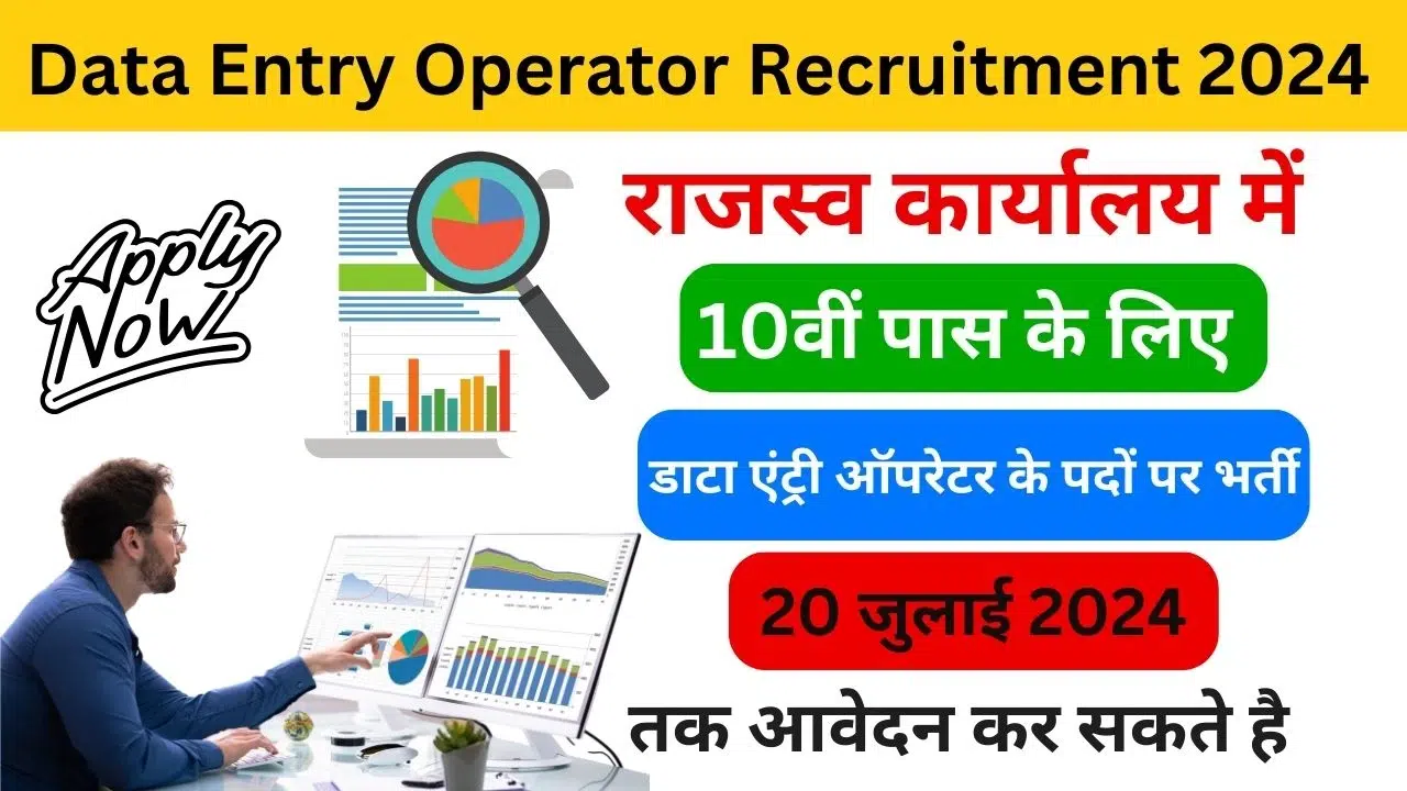 Revenue Office Data Entry Operator Recruitment 2024 - Haryanagovt.com