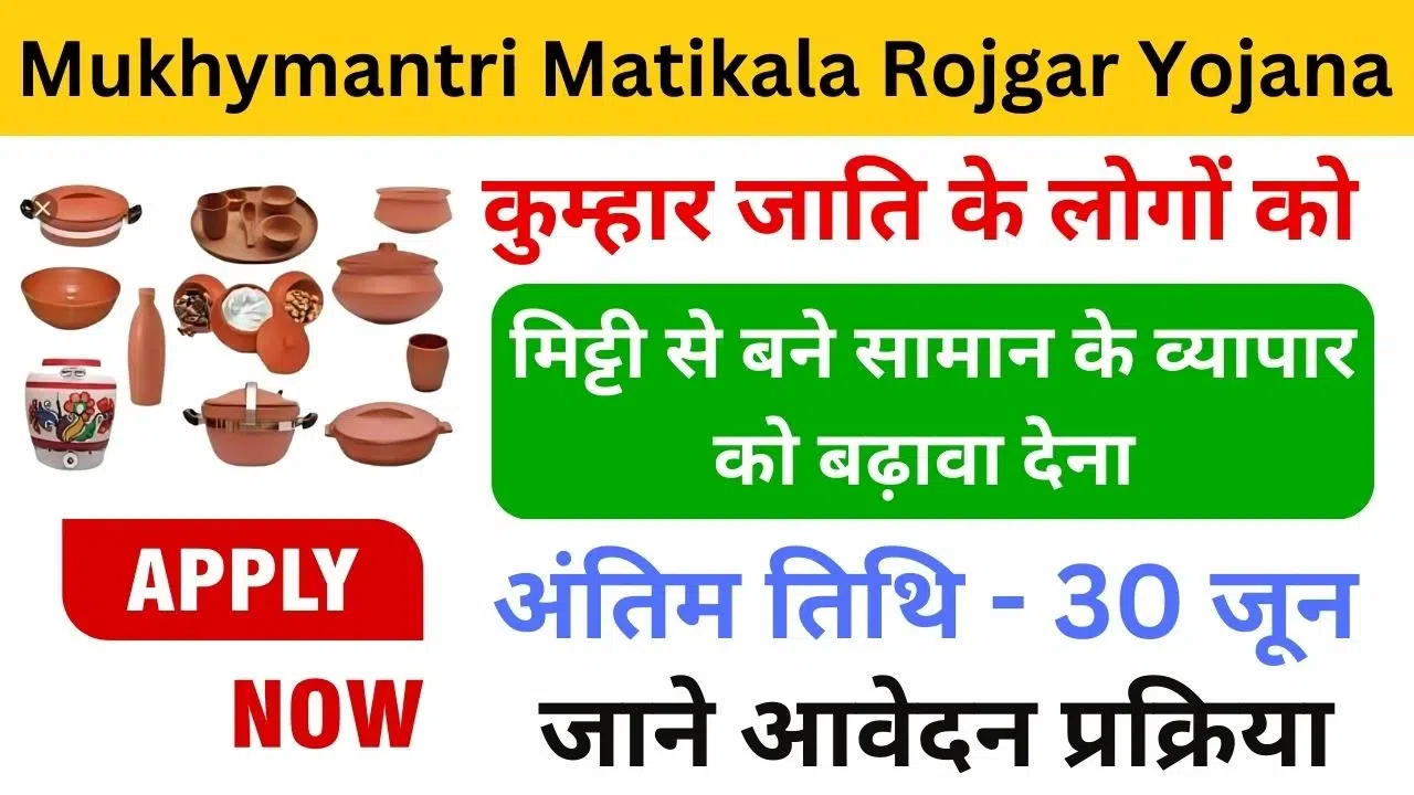Mukhymantri Matikala Rojgar Yojana 2024 - Haryanagovt.com