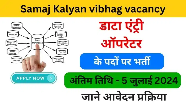 Samaj Kalyan vibhag vacancy 2024 - Haryanagovt.com