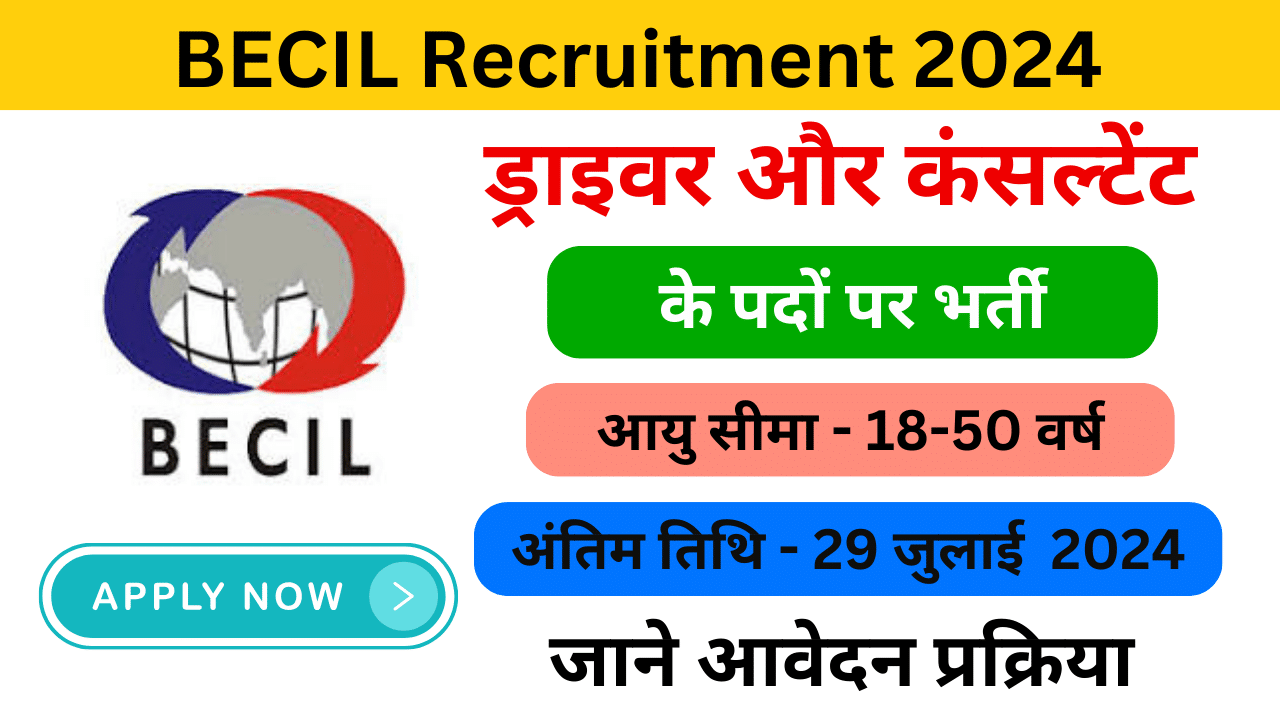 BECIL Recruitment 2024 - Haryanagovt.com