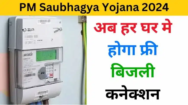 PM Saubhagya Yojana 2024 - Haryanagovt.com