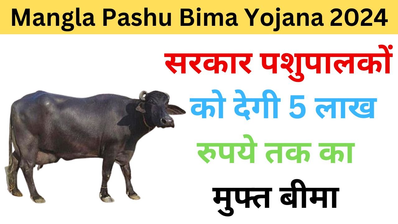 Mangla Pashu Bima Yojana 2024 haryanagovt.com