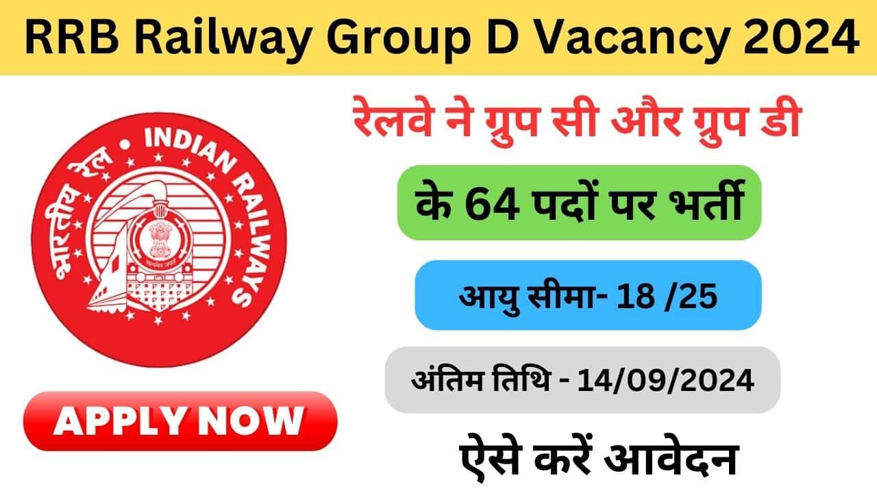 RRB Railway Group D Vacancy 2024 haryanagovt.com