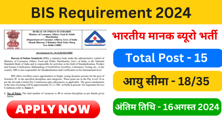 BIS Requirement 2024